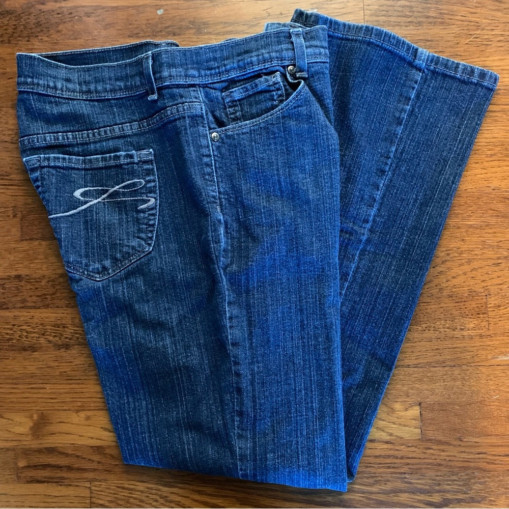 Style & Co. Blue Denim Jeans Size 14 Short
